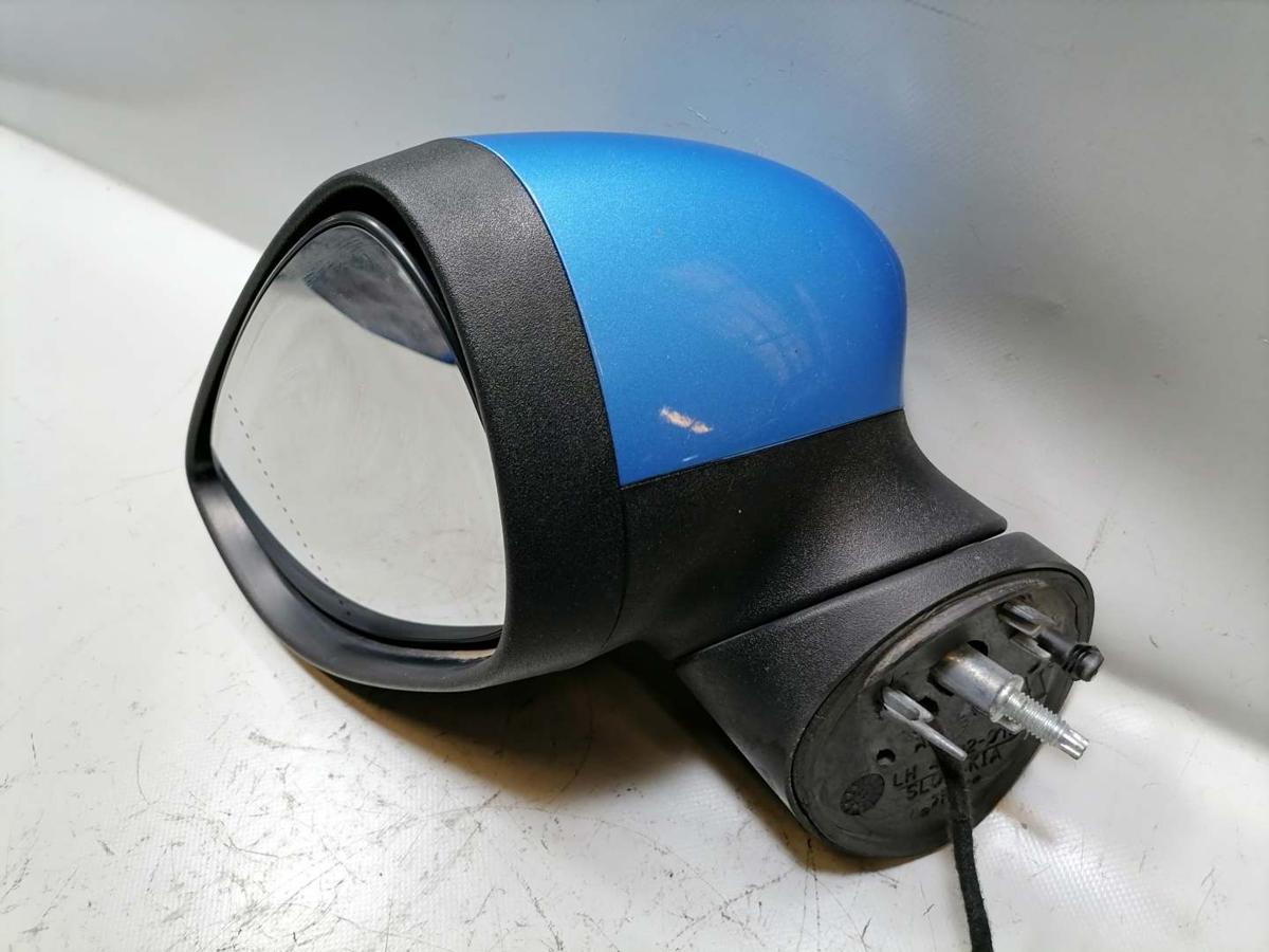 Ford Fiesta JA8 original Au&szlig;enspiegel links Vision Blau elektrisch verstellbar beheizt Bj.2010